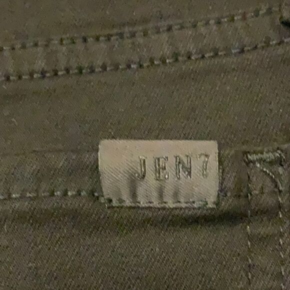 NWT Jen7 for 7 for All Mankind Ankle Straight black 2/26 - Picture 9 of 16